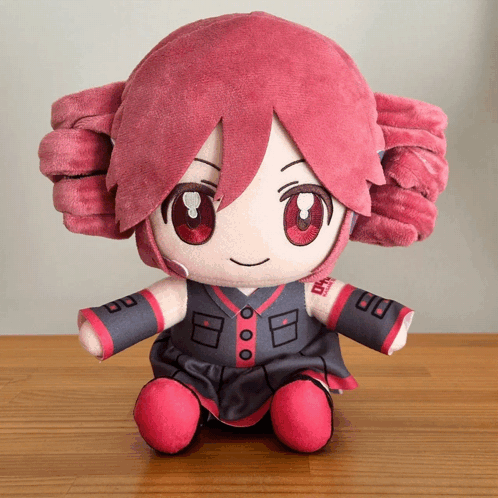 teto plushie on a table
